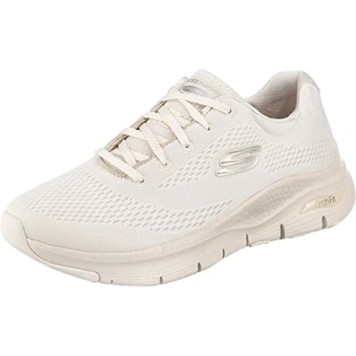 Abbildung von Skechers Damen Arch Fit Big Appeal Sneaker, Off White Mesh Trim, 36 EU