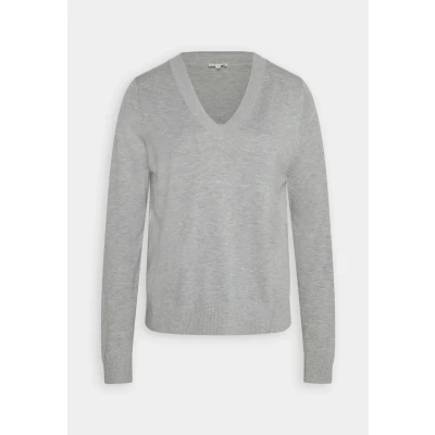 Abbildung von s.Oliver V NECK Strickpullover, Damen, Größe: 38, Grey