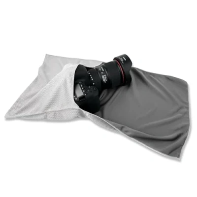 Abbildung von LENS AID Einschlagtuch für Kamera, Objektiv usw., Kameratasche BZW. Beutel als Schutz DSLR, Digitalkamera, Einschlagtasche
