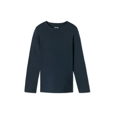 Abbildung von Schiesser Nachtwäsche Shirt, Herren, Größe: 50, Nachtblau