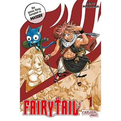 Abbildung von Fairy Tail Massiv 1: 3 in 1 Edition voller rasanter Abenteuer der stärksten Magier Welt
