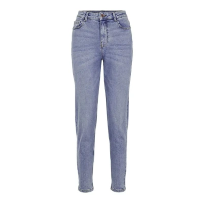Abbildung von Pieces Jeans Slim Fit, Damen, Größe: 34, Light blue denim
