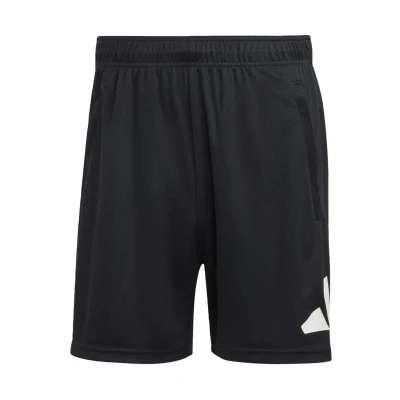 Abbildung von adidas Herren Train Essentials Logo Training Shorts, Black/White, XXL