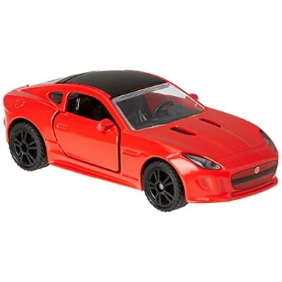 Abbildung von siku 1520, Jaguar F Type R Sportwagen, Metall/Kunststoff, Rot, Kombinierbar mit Modellen im gleichen Maßstab