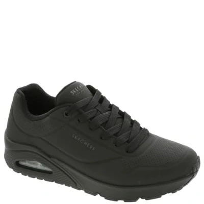 Abbildung von Skechers Wide Fit UNO Sneaker low black, Herren, Größe: 42.5, Black Schuhe