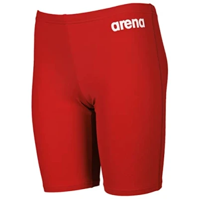 Abbildung von ARENA Jungen Boy&#039;s Team Swim Solid Badehosen Jammer, Red white, 128 EU