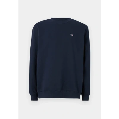 Abbildung von Tommy Jeans FLAG CREW Sweatshirt, Herren, Größe: 44, Dark night navy