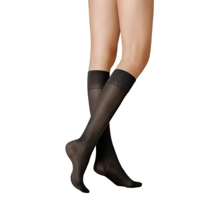 Abbildung von KUNERT Damen Kniestrümpfe Fly&amp;Care® 40 effektive Stützwirkung Klasse III DEN Black 0500 35 38