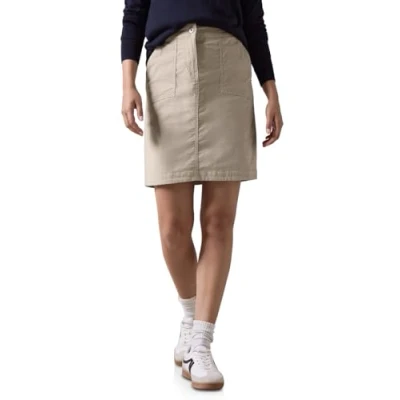 Abbildung von Cecil Alinienrock, Damen, Größe: Large, Beige
