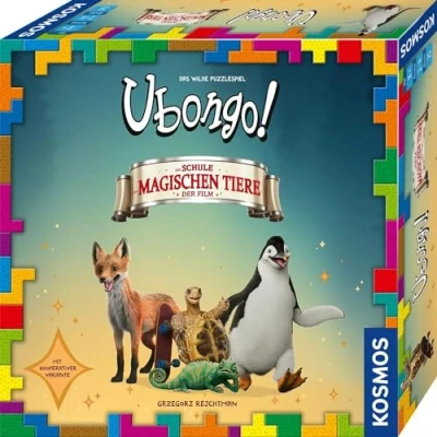 Abbildung von KOSMOS 684501 Ubongo! Die Schule der magischen Tiere, actionreiches Spiel ab 8 Jahre zum Film, Brettspiel für 1 4 Personen, Gesellschaftsspiel