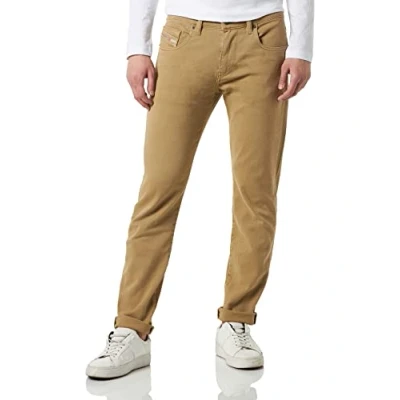 Abbildung von Diesel Dstrukt 0QWTY Jeans Straight Leg, Herren, Größe: 33x32, Brown