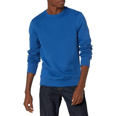 Abbildung von Amazon Essentials Herren Fleece Sweatshirt mit Rundhalsausschnitt (erhältlich in Big &amp; Tall), Blau Heide, XL
