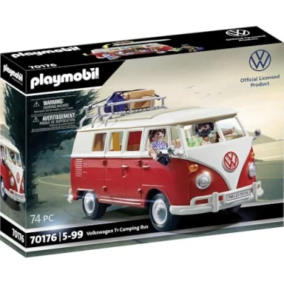 Abbildung von PLAYMOBIL Volkswagen T1 Camping Bus Sammelauto Für Kinder und Erwachsene 70176