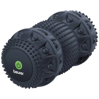 Abbildung von Beurer MG 35 Deep Roll Massagerolle mit Vibration, Faszienrolle zur Triggerpunktmassage, 3 Intensitätsstufen, Massagemodus, vielseitig anwendbar, tiefenwirksam