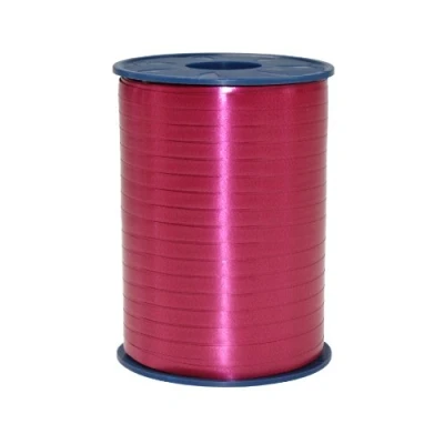 Abbildung von C.E. PATTBERG Geschenkband Bordeaux, 500 Meter Ringelband 5 mm zum Basteln, Dekorieren &amp; Verpacken von Geschenken zu jedem Anlass
