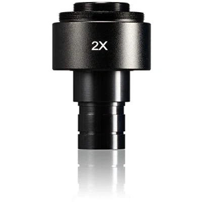 Abbildung von Bresser Mikroskop SLR Kameraadapter 2X T2 23,2 mm zur Aufnahme Einer Spiegelreflex oder Systemkamera am Mikroskop, 5942080