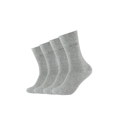 Abbildung von camano Online Socks 4 PACK Unisex Socken, Größe: 35 38, Grey
