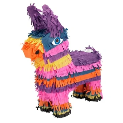 Abbildung von Boland Pinata Esel, Hängedeko, Dekoration für Geburtstag, Mottoparty und Karneval