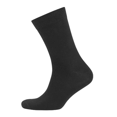 Abbildung von Nur Der 3er Pack Ohne Gummi Socken Herren, schwarz, 46
