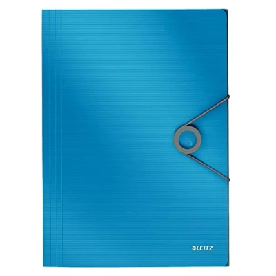 Abbildung von Leitz Solid Eckspannermappe, PP, für ca. 150 Blatt, A4, hellblau, 45631030