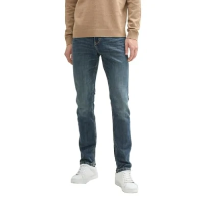 Abbildung von TOM TAILOR Herren 1042340 Josh Regular Slim Jeans, 10147 Stone Blue Denim Tint, 33W / 34L