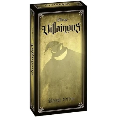 Abbildung von Ravensburger Disney Villainous Extension Solo Oogie Boogie Strategiespiel 2 bis 4 Spieler ab 10 Jahren 22582 französische Version erfordert EIN weiteres Spiel zum