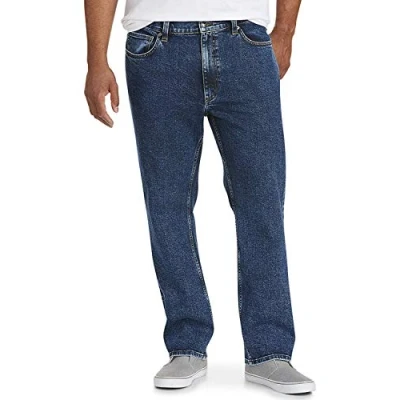 Abbildung von Amazon Essentials Herren Stretchjeans, Gerade Geschnitten, Mittlere Waschung, 34W / 34L