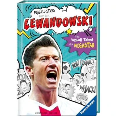 Abbildung von Fußball Stars Lewandowski (Erstlesebuch ab 7 Jahren), Geschenke für Jungs und Mädchen: Vom Talent zum Megastar