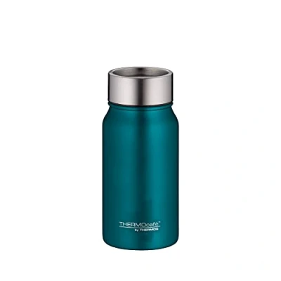 Abbildung von TC DRINKING MUG 0,35l, teal, Thermobecher aus Edelstahl, 8h heiß / 16h kalt, absolut dicht für Uni, Büro, by THERMOS, Kaffeebecher, zerlegbarer Verschluss, Spülmaschine, Thermosbecher