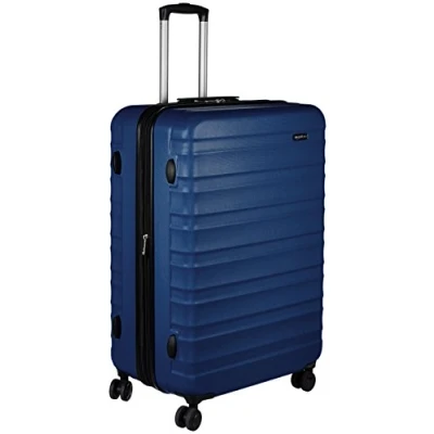 Abbildung von Amazon Basics Hartschalen Koffer 78 cm, Marineblau