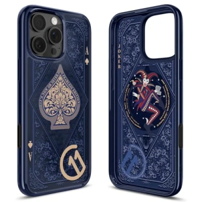 Abbildung von Spigen iPhone 16 Pro Max Hülle Ultra Hybrid T MagFit [c11 Series Chronos Edition] [Camera Control Button] [3D Raumeffekt durch Hexa Layer Druck] Kompatibel mit MagSafe Zubehör Fearless