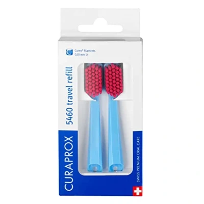 Abbildung von Curaprox CS 5460 Refill FOR Travel SET ZahnpflegeZubehör, Größe: One Size, Blue