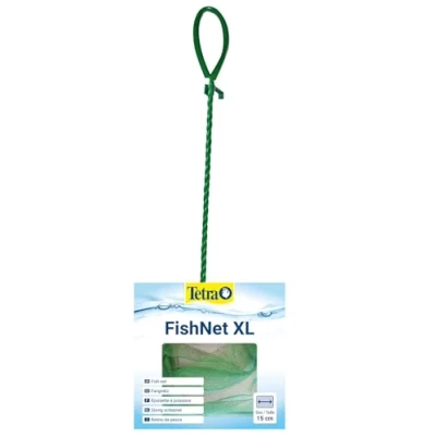 Abbildung von Tetra FN Fish Net Größe XL hochwertiges Fangnetz aus reißfestem Nylon, der Kescher ermöglicht das leichte und schonende Fangen von Fischen dem Aquarium, Netzgröße 15 cm