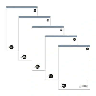 Abbildung von Staufen Style Notizblock 5 Blöcke je 50 Blatt, DIN A4, 70 g/m² blanko, ohne Deckblatt