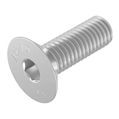 Abbildung von SECCARO Senkschraube M6 x 20 mm, Edelstahl V2A VA A2, DIN 7991 / ISO 10642, Innensechskant, Stück