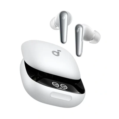 Abbildung von soundcore Liberty 4 Pro von Anker, Kabellose Noise Cancelling Kopfhörer, Earbuds mit 7 Sensoren, ANC in Echtzeit, 2x schneller Laden, Hi Fi Musik Studio Niveau, klare Anrufe 6 Mikros + KI