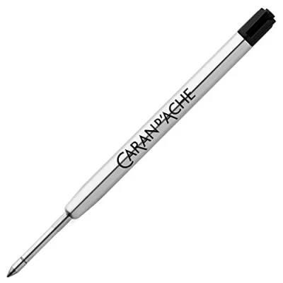 Abbildung von Caran d&#039;Ache Kugelschreibermine Goliath Mine Medium in Schwarz, Länge: 12,3 cm, Durchmesser: 0,9 8.468.000