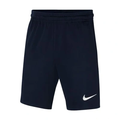 Abbildung von Nike Unisex Child Dri fit Park Shorts, Obsidian/Obsidian/White, L