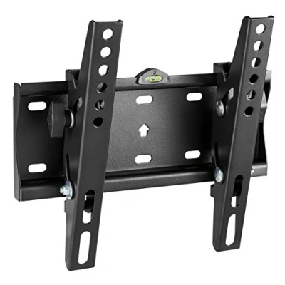 Abbildung von RICOO Monitor TV Wandhalterung Flach Ultra Slim Neigbar für 23 42 Zoll, Universal Halterung N2122, Fernsehhalterung Wand, Fernseher 32 bis 30 Kg, max. VESA 200x200 mm
