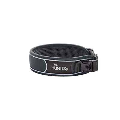 Abbildung von HUNTER DIVO Hundehalsung, Nylon, S, grau/grau