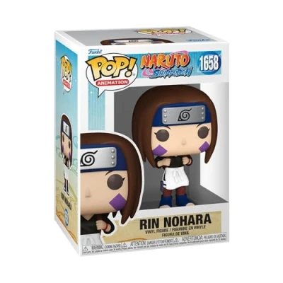 Abbildung von Funko Pop! Animation: Naruto Rin Nohara Shippuden Vinyl Sammelfigur Geschenkidee Offizielle Handelswaren Spielzeug Für Kinder und Erwachsene Anime Fans Modellfigur Sammler