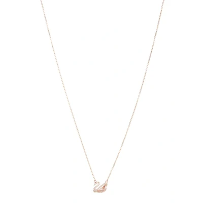 Abbildung von Swarovski Dazzling SWAN Necklace Halskette, Damen, Größe: One Size, Fancy morganite