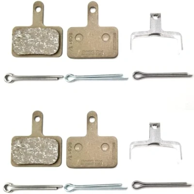 Abbildung von Shimano B05S Bremsbeläge 2 Paar Fahrrad Bremsbelag Nachfolger B01S / B03S
