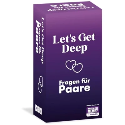 Abbildung von HUCH! Let&#039;s get Deep deutsch Partyspiele Gesellschaftsspiele Hochzeitsgeschenke Für Brautpaar Spiele Erwachsene Liebe Date Ideen Paare 2 Spieler ab 18 Jahren