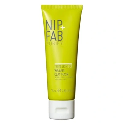 Abbildung von Nip+Fab TEEN SKIN FIX Wasabi CLAY MASK 75ML Gesichtsmaske, Größe: 75 ml,