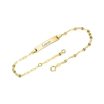Abbildung von Gravierbares Armband aus 375er Gold Armbänder