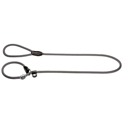 Abbildung von HUNTER FREESTYLE Retriever Leine, mit integrierter Halsung, witterungsbeständig, 1,0 x 170 cm, grau
