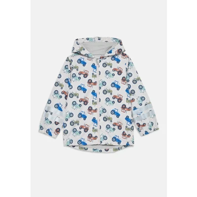 Abbildung von Playshoes Traktoren Übergangsjacke für Kinder, Größe: 86, Grau