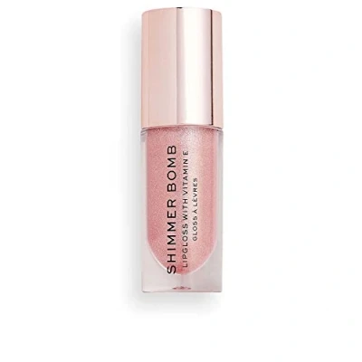 Abbildung von Makeup Revolution Shimmer BOMB Gloss Lipgloss, Damen, Größe: 4.5 ml, Glimmer