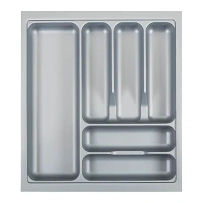 Abbildung von Orga Box Besteckeinsatz I Besteckkasten 417 x 474 mm für Tandembox + ModernBox im 50er Schrank